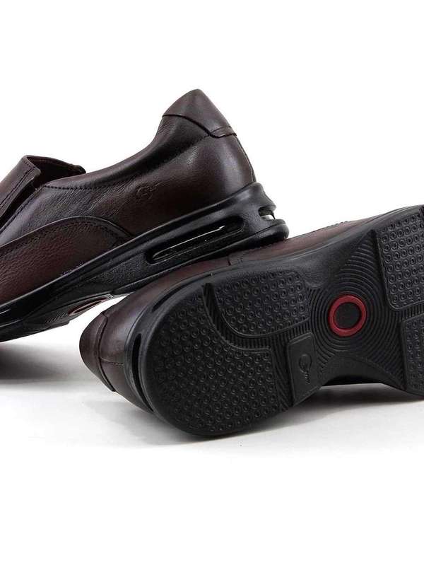 Democrata - Sapato Social Masculino Democrata 448027 Tabaco Marrom 4