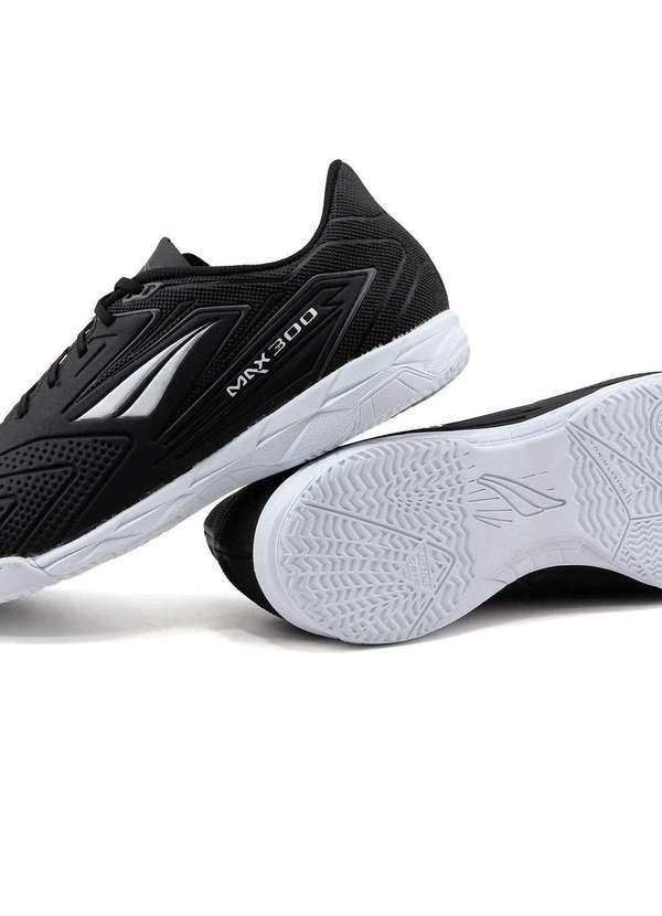 Chuteira Futsal Penalty Max 300 Y-1 124282 Preto/Branco Preto Pixole