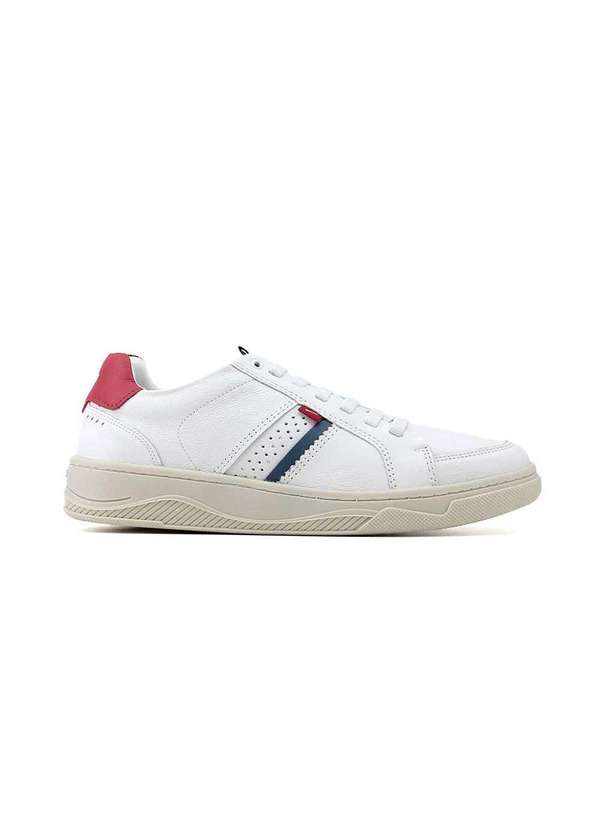 Ferracini Tênis Casual Ferracini 7486-683 Couro Branco Branco