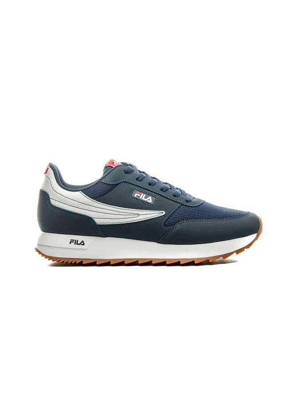 Fila - Tênis Casual Fila F01l00204 Marinho/Branco Azul