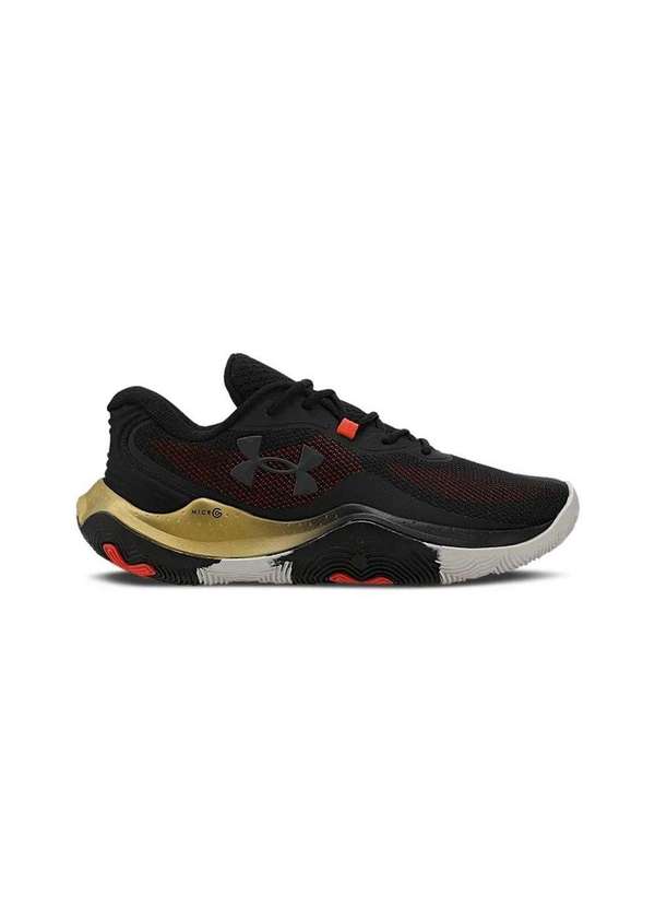 Pixolé - Tênis de Basquete Masculino Under Armour Buzzer 2 Preto Preto