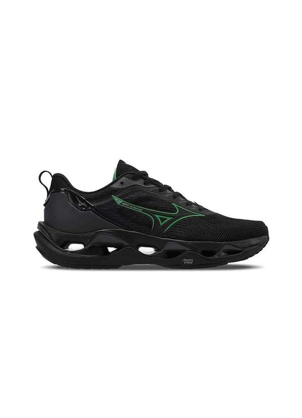 Mizuno - Mizuno Tenis Wave Stratos 3 Preto/Preto Preto
