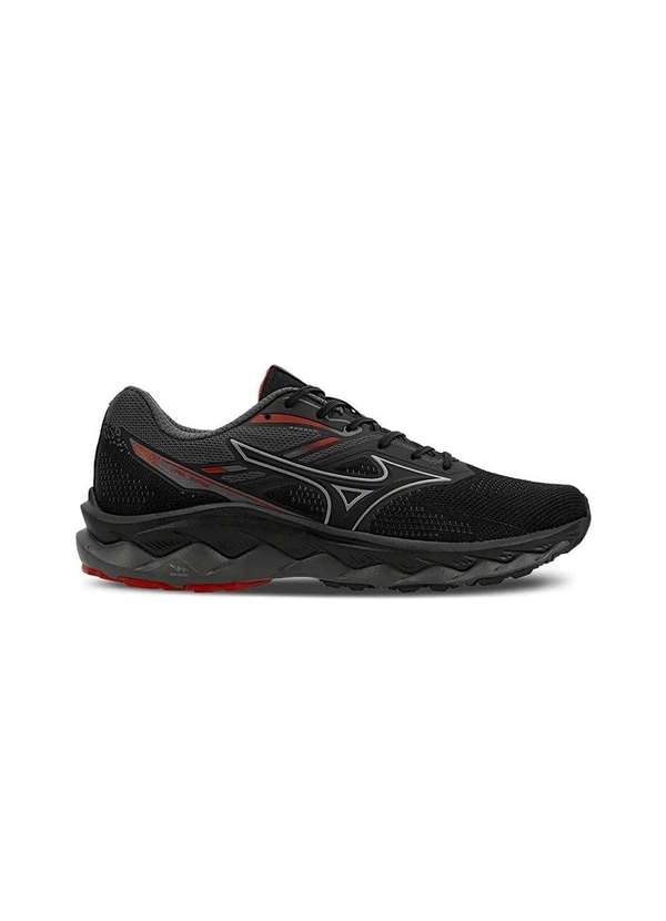 Mizuno - Tênis de Corrida Mizuno Wave Way 5 Preto/Chumbo Preto