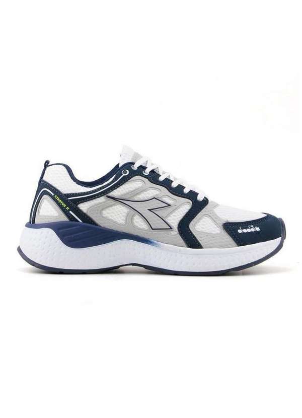 Diadora Tênis Diadora Stratus Ii Dfar008 Branco/Marinho Branco