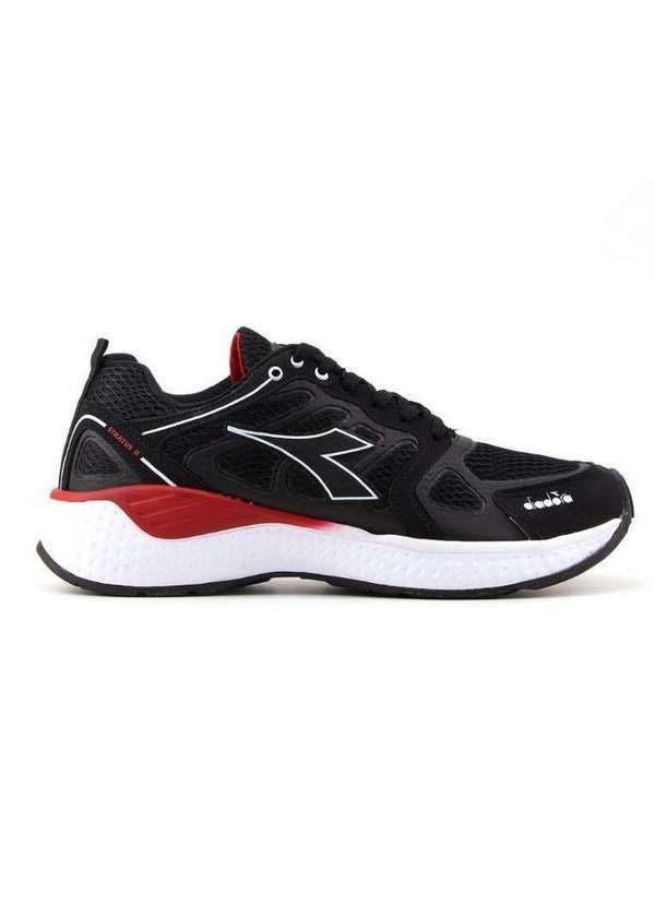 Diadora - Tênis Diadora Stratus Ii Dfar008 Preto/Prata Preto