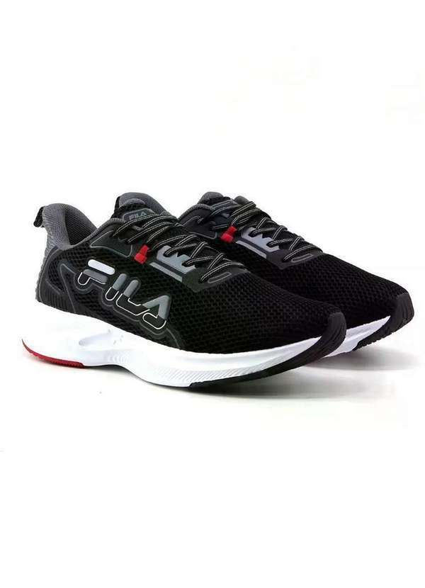 Fila - Tênis Esportivo Fila F01r00099 Preto/Cinza Preto