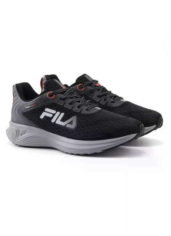 Fila - Tênis Fila Magnus Masculino Preto/Cinza Preto