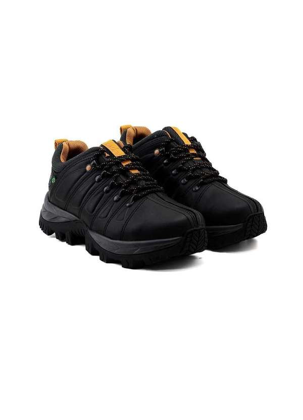 Macboot - Tênis Masculino Adventure Macboot Harpia Couro Grafite/Preto Preto 3