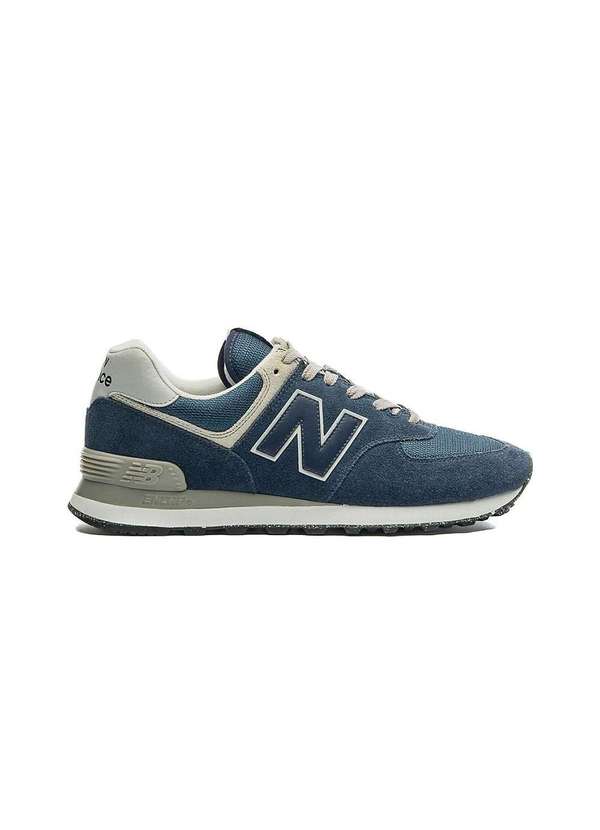 New Balance - Tênis Masculino New Balance 574 Marinho Azul