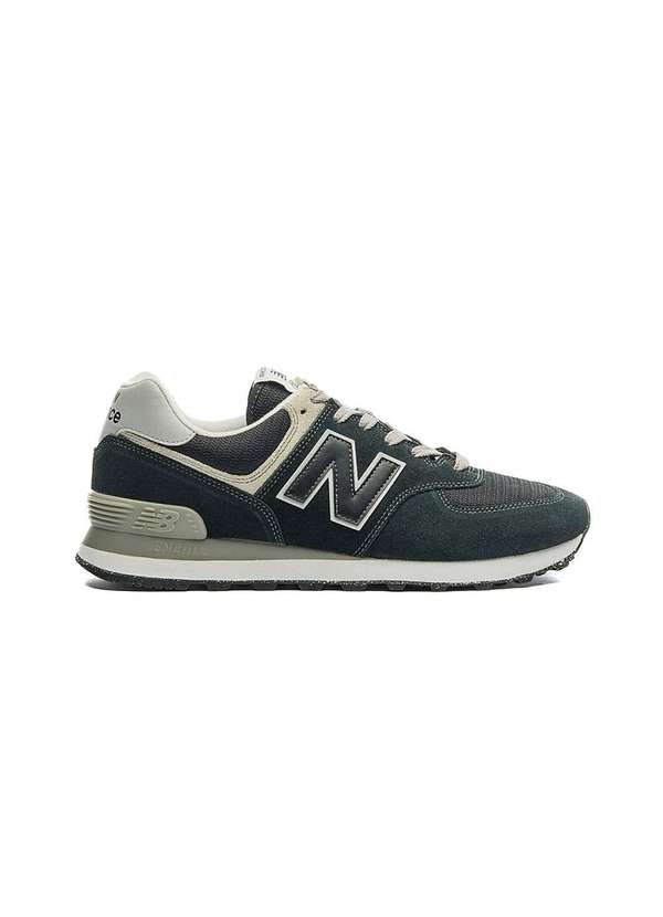New Balance - Tênis Masculino New Balance 574 Preto Preto 12