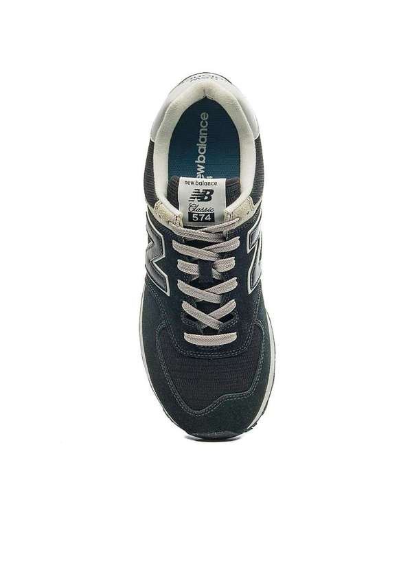New Balance - Tênis Masculino New Balance 574 Preto Preto 3