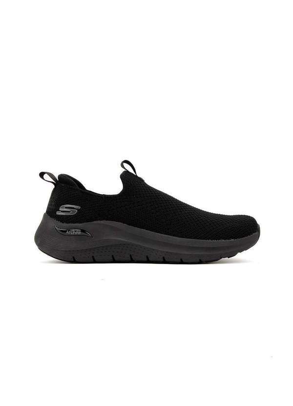Skechers - Tênis Masculino Skechers Arch Fit 2.0 Preto Preto