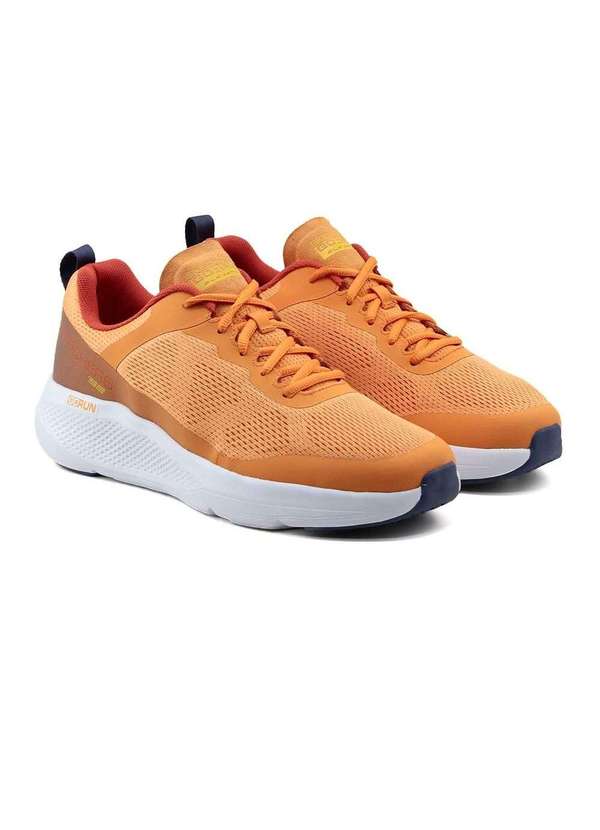 Skechers - Tênis Masculino Skechers Go Run Elevate Laranja Laranja 2