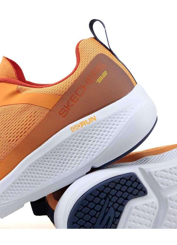 Skechers - Tênis Masculino Skechers Go Run Elevate Laranja Laranja 4