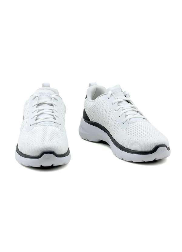 Skechers - Tênis Masculino Skechers Go Walk 6 Branco Branco 3