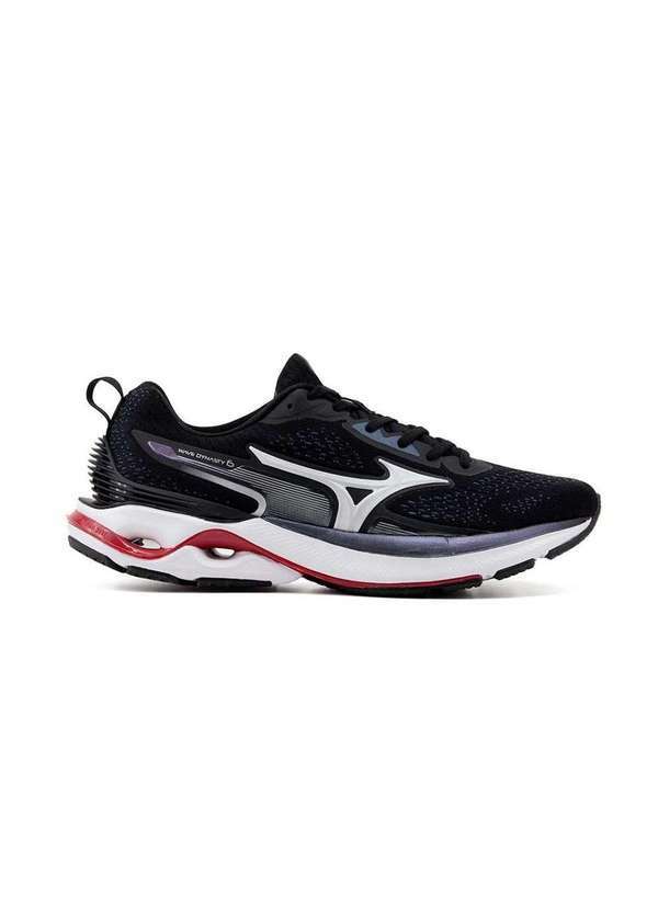 Mizuno - Tênis Mizuno Corrida Wave Dynasty 101080080 Preto/Azul Preto