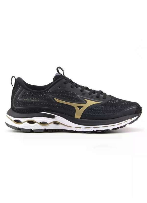 Mizuno - Tênis Mizuno Wave Nitron 2 101039039 Preto/Ouro Preto