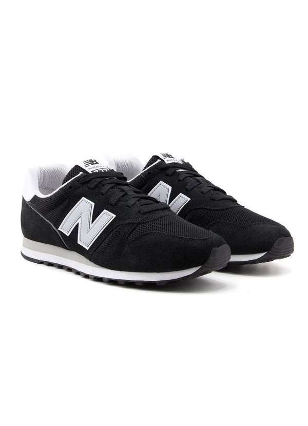 New Balance - Tênis New Balance Ml373 Masculino Preto/Prata Preto 4