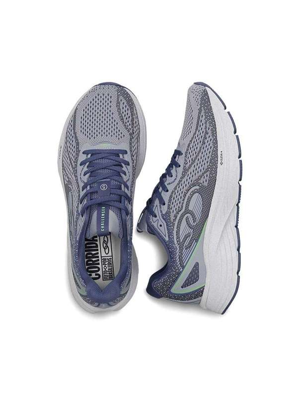 Olympikus - Tênis Olympikus Challenger 5 Eleva Cinza Cinza 3