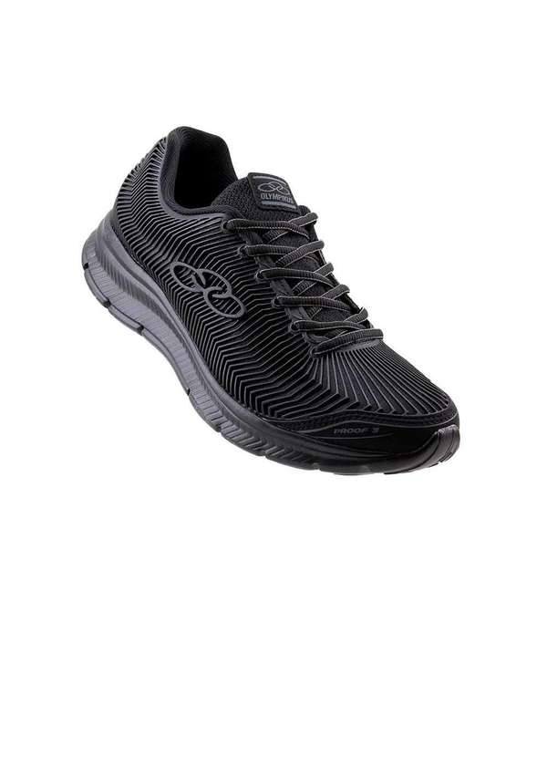 Olympikus - Tênis Olympikus Proof 3 Evasense Preto/Chumbo Preto 2