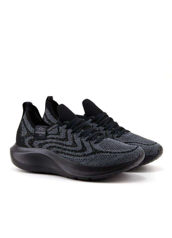 Olympikus - Tênis Olympikus Ultraleve 232g Masculino Preto/Chumbo Preto