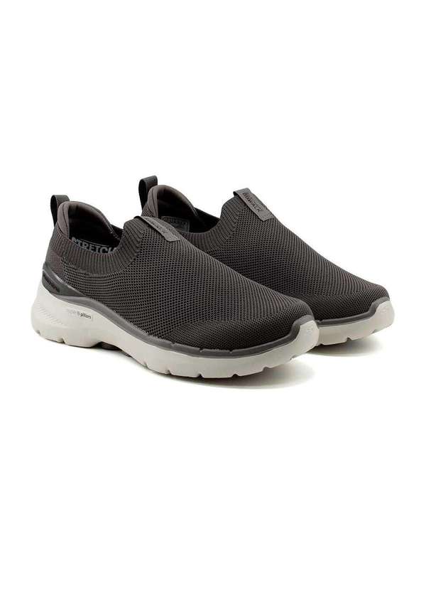 Skechers - Tênis Skechers Gowalk 6 Masculino 216267 Taupy Marrom 2