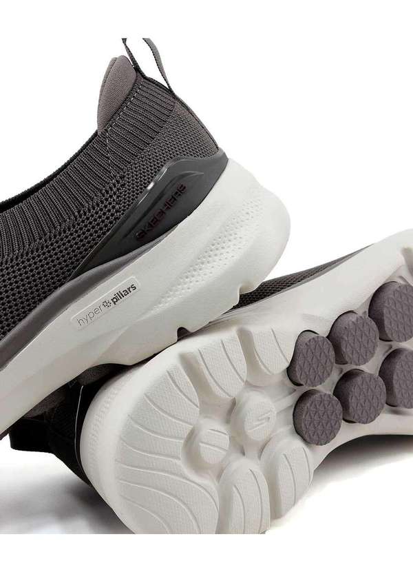 Skechers - Tênis Skechers Gowalk 6 Masculino 216267 Taupy Marrom 3