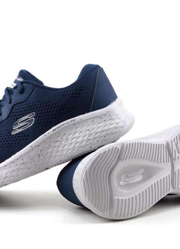 Skechers - Tênis Skechers Skech Lite 232596 Marinho Azul 3