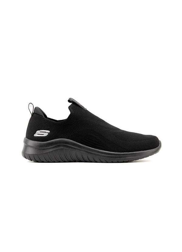 Skechers - Tênis Skechers Ultra Flex 2.0 Slip On Preto Preto