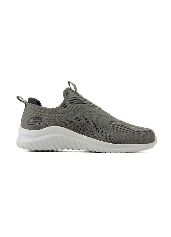 Skechers - Tênis Skechers Ultra Flex 2.0 Slip On Verde Oliva Verde