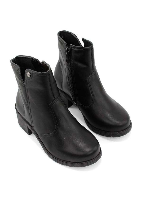 Pink Cats - Bota Cano Curto Pink Cats Tratorada Preto Preto 4