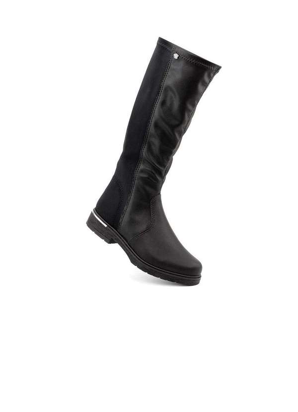 Pink Cats - Bota Cano Longo Infantil Pink Cats Preto Preto 2