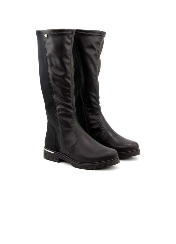 Pink Cats - Bota Cano Longo Infantil Pink Cats Preto Preto 3