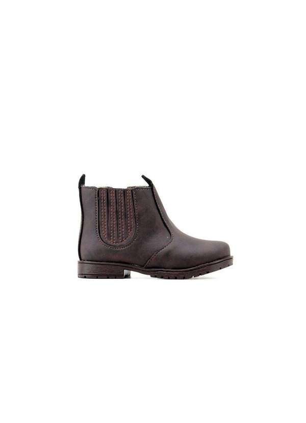 Pinokio - Bota Coturno Infantil Pinokio 21557 Café Marrom