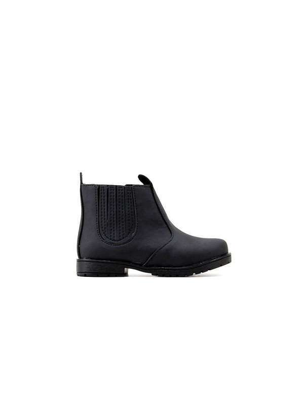 Pinokio - Bota Coturno Infantil Pinokio 216557 Preto Preto