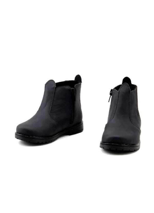 Pinokio - Bota Coturno Infantil Pinokio 216557 Preto Preto 3