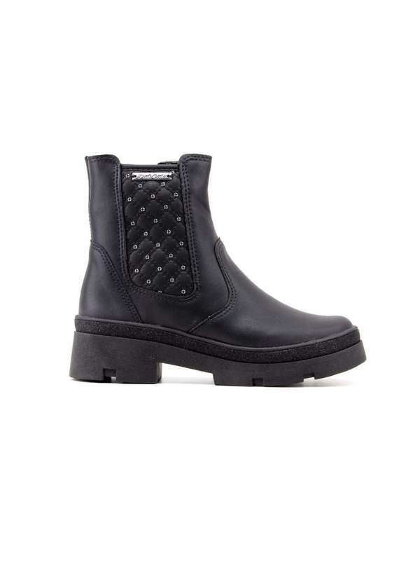 Dakota - Bota Pink Cats Cano Curto Infantil V4352 Preto Preto