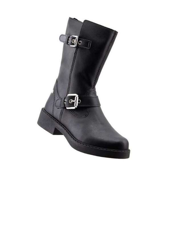 Dakota - Bota Pink Cats Cano Médio V4372 Preto Preto 2