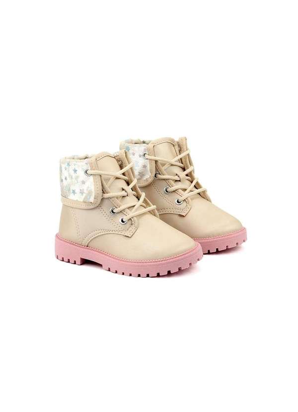 Molekinha - Coturno Infantil Molekinha 2126-524 Creme Bege 3