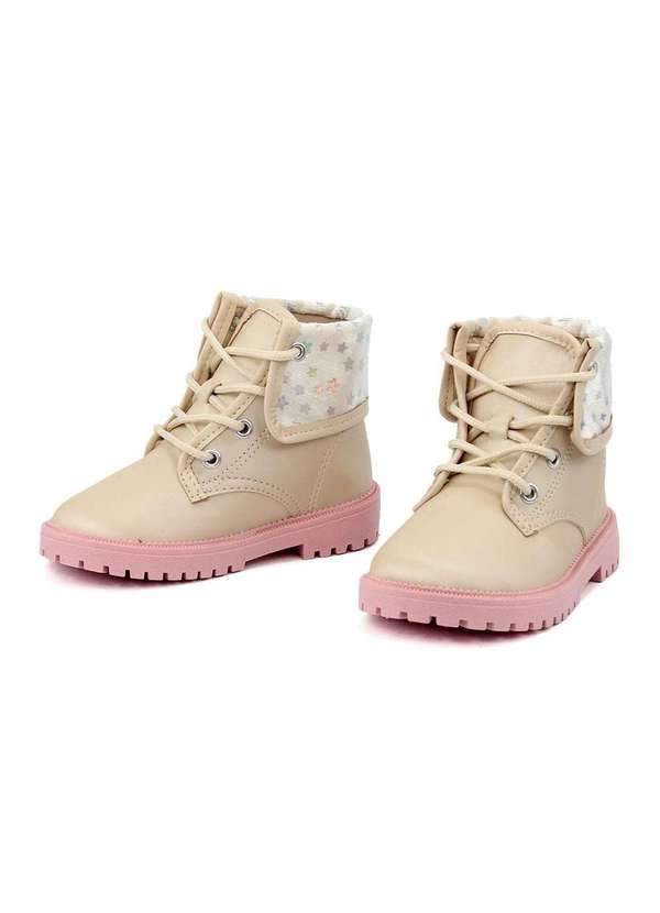 Molekinha - Coturno Infantil Molekinha 2126-524 Creme Bege 5