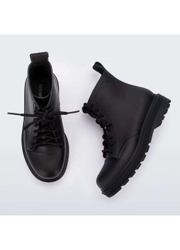 Melissa - Mini Melissa Coturno Infantil Preto Preto 3