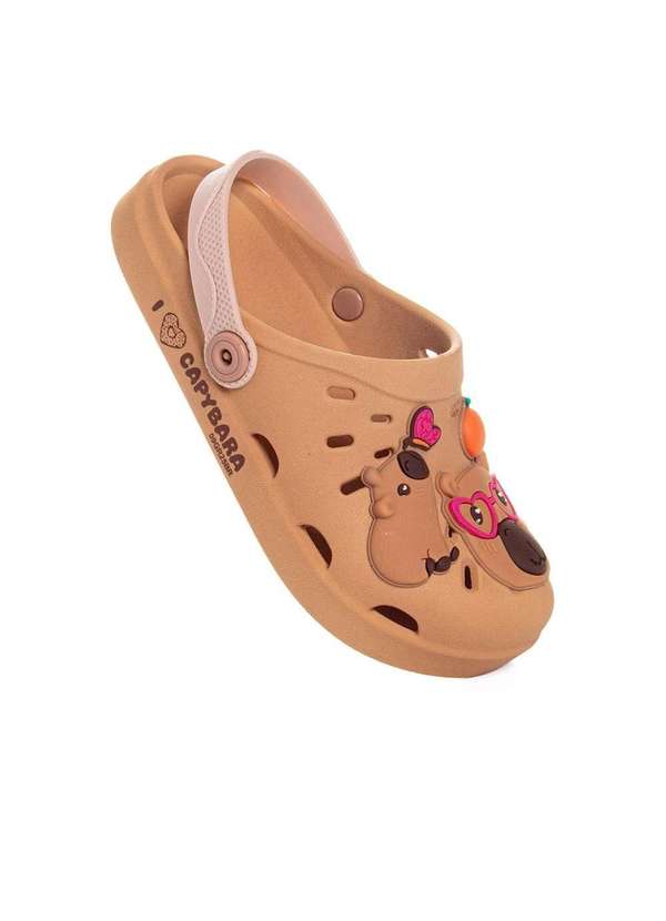 Grendene - Babuche Infantil Grendene Capivara Hype Marrom Marrom 2