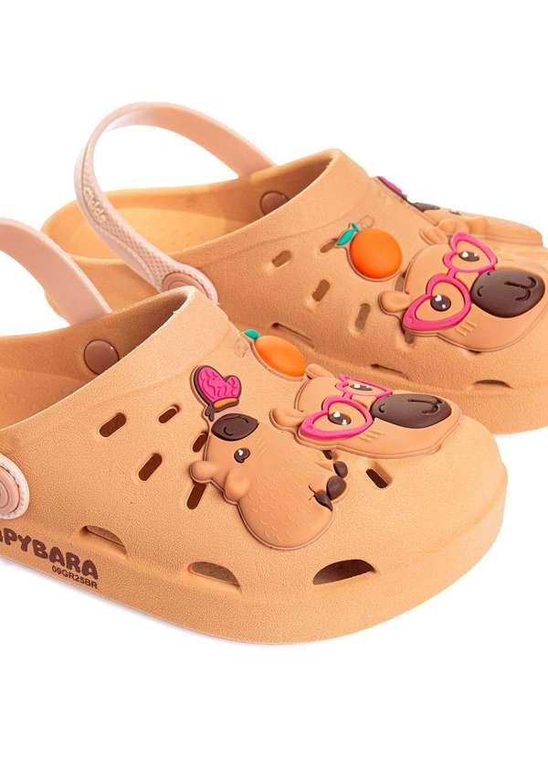 Grendene - Babuche Infantil Grendene Capivara Hype Marrom Marrom 4