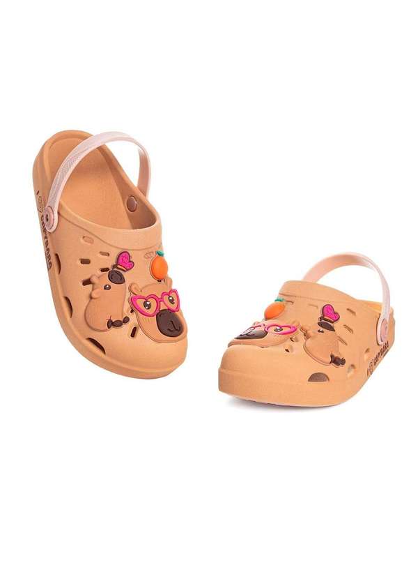 Grendene - Babuche Infantil Grendene Capivara Hype Marrom Marrom 5