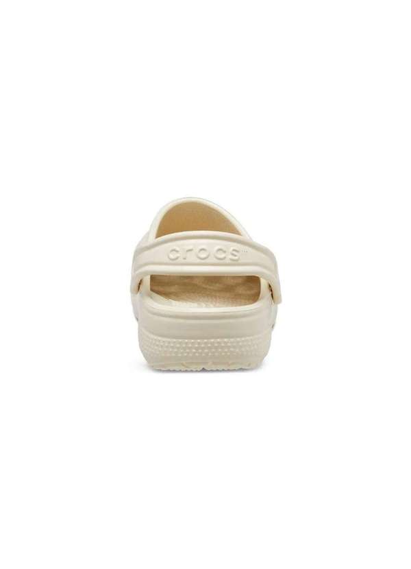Crocs - Sandália Crocs Classic Clog Kids Osso Bege 5