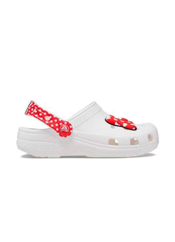 Crocs - Sandália Crocs Classic Disney Minnie Clog 208711 Branco Branco