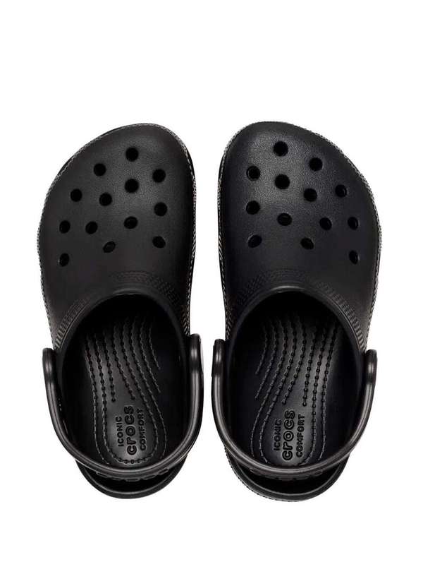 Crocs - Sandália Crocs Classic Kids 206991 Preto Preto 4