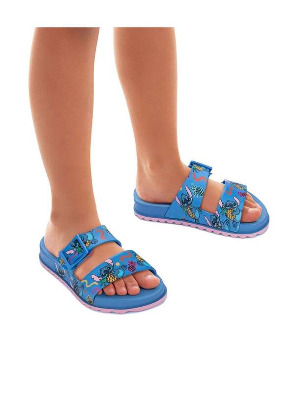 Grendene - Sandália Infantil Grendene Disney Summer Ii Azul Azul 2