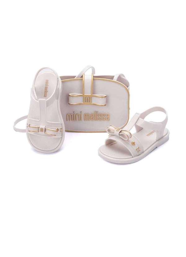 Melissa - Sandália Infantil Mini Melissa Charming Branco Branco 3