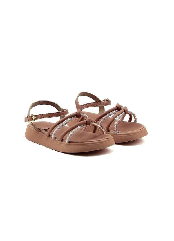 Molekinha - Sandália Infantil Molekinha Flatform 2358.106 Nude Bege 3